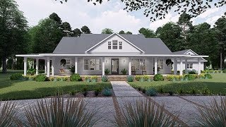 County House Plan 75151 at FamilyHomePlanscom [upl. by Anayra]