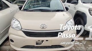 2024 Toyota Passo Import from Japan  2021 Model with 1000cc Engine amp Extra Gadgets [upl. by Val660]