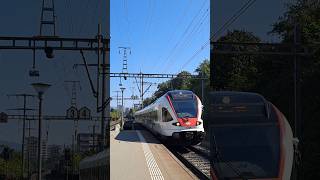 Einfahrt S1 in Rheinfelden🇨🇭 sbb cff ffs sbahn trainspotting railway schweiz shorts yt [upl. by Sukhum]