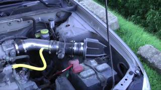 Nissan Sentra 2004 18L WeaponR Dragon Short ram intake [upl. by Roma]