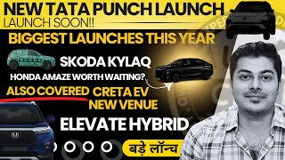 Elevate Hybrid New Punch Launch  Creta EV Skoda Kylaq autocritic upcomingcarsindia [upl. by Emoryt]