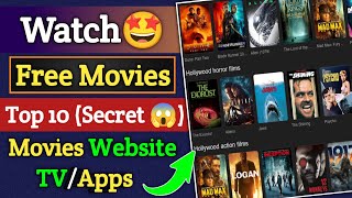 Free movies  Top Best Movie Websites For Free  How to Watch Movies  Movies Websites  Movies Apps [upl. by Cherin717]