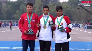 PREMIACION MARATÓN SANTIAGO 2023  ORO Y BRONCE PARA PERÚ 🇵🇪 [upl. by Ahsinav866]