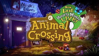 Animal Crossing New Leaf LIVE Hourly Music  12am  12pm  Relaxing Music  Ambient Sounds [upl. by Ittocs646]