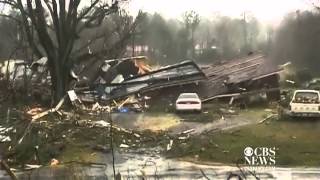 Tornado damages buildings in Adairsville Ga [upl. by Risser]