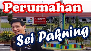 Keliling Komplek Perumahan Pertamina Sei Pakning Rumah Dinas Terletak di Kecamatan Bukit Batu [upl. by Higgins429]