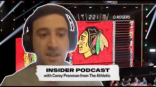 The Athletics Corey Pronman on the 1 Overall Pick  Chicago Blackhawks [upl. by Aksel]