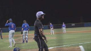 H S Baseball Playoffs Trinity Christian earns win over Bolles Bishop Kenny gets knocked out by Pan [upl. by Otrebliw]