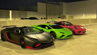 Driving 5 Million Worth of Super Cars in Miami [upl. by Repsag993]