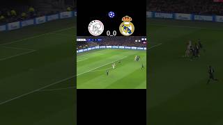 Ajax VS Real Madrid in Champions League edit football footballgames realmadrid ajax garethbale [upl. by Annirac]