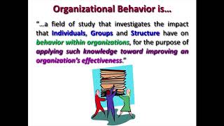 What is Organizational Behaviour [upl. by Carey]