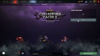 Opening New Treasure Dota 2 Collector Cache II dota2 [upl. by Volny]