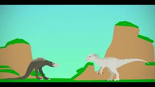 Indominus Rex Vs Skull CrawlerPivot Animation [upl. by Akiehsal307]