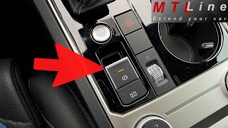 VW Touareg 3 MY2019  automatic parking brake activation – samodejni vklop parkirne zavore [upl. by Adnir797]