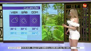 El clima extendida con Marisol Dovala 🌤️  La chica del clima TVP [upl. by Auqinaj]