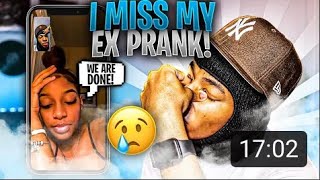 I MISS MY EX PRANK ON GIRLFRIEND leads to breakup💔😢 [upl. by Fowkes36]