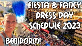 Benidorm  November Fiesta 2023  Fancy Dress  Whats going on when and where [upl. by Ardna]