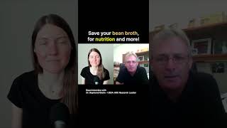 Save Your Bean Broth for Nutrition and More  Nutrition Experts Tip [upl. by Anaid603]