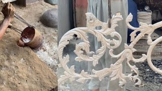 Aluminum Leaf Casting for Decorative Art  DIY Leaf Design Decor [upl. by Henrique]