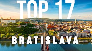 TOP 17 Things To Do In Bratislava 🇸🇰 Travel Guide [upl. by Cramer]