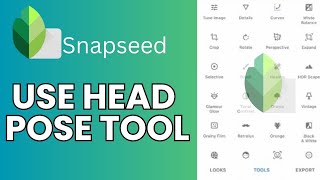 How to Use Head Pose in Snapseed 2024 [upl. by Uy]