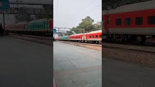 SATYAGRAHA EXPRESS AT FULL ACTION MODE AT 130 KMPH POWRR SPEED 😱youtube viralvideo [upl. by Taka]