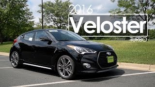 2016 Hyundai Veloster Turbo  Review  Test Drive [upl. by Roxy956]