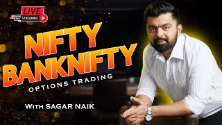 Live trading Banknifty nifty Options   Nifty Prediction live  Wealth Secret [upl. by Shayn]