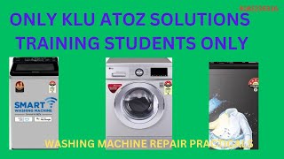 washing machine repair training practical students only [upl. by Ileane]