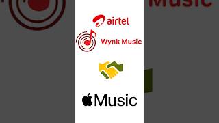 Airtel partners with Apple  Wynk Music to Apple Music 🎶 lossless audio experience [upl. by Hepsiba]