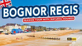 BOGNOR REGIS Beach and Seafront Tour [upl. by Anelim]