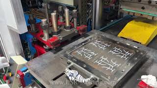 Silicone Injection Molding by Compression Molding Machine [upl. by Maryann431]