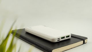 Wiwu JC14 Super Flash Charge 10000 Mah Power Bank [upl. by Nannoc]