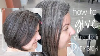 LOWLIGHTS for gray hair [upl. by Pachton]