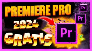 ✅Descargar ADOBE PREMIERE PRO 2024 Full GRATIS☀️ [upl. by Aerdnuahs909]