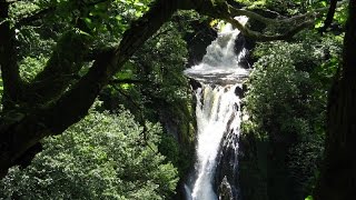 Mynach Falls Wales [upl. by Nyrmac]