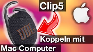 JBL Clip5 koppeln mit MacBook Computer einfache Anleitung [upl. by Mcgraw]