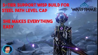 The Best Wisp Prime Build For Steel path in 2024  Warframe  Steel path builds [upl. by Dagmar]