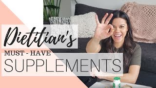 SUPPLEMENTS FOR BEGINNERS  DIETITIAN APPROVED [upl. by Ssilem]