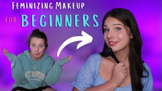 BEGINNERS Guide Transgender Feminizing Makeup 101 First Time Wearing Makeup Class for Trans Women [upl. by Dnomrej]