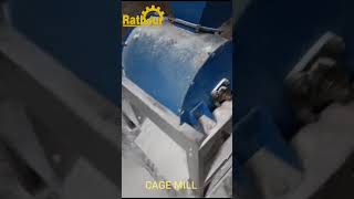 Detergent Powder Cage Mill Machine  Available on IndiaMART [upl. by Lutim83]