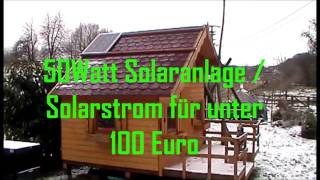 Solaranlage für unter 100 Euro [upl. by Enad592]