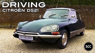 CITROËN DS 21  CITROEN DS21 1972  Test drive in top gear  Engine sound  SCC TV [upl. by Lawry]