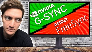 MONITOR DA GAMING ADAPTIVE SYNC VS GSYNC VS FREESYNC [upl. by Schulman89]