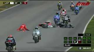 MotoGP 2 Best Crash Ever [upl. by Neumeyer296]