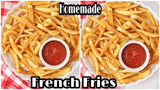 French fries recipe in kannada ಫ್ರೆಂಚ್ ಫ್ರೈ  homemade French fries 🍟 Aloo fries recipe kannada [upl. by Asha]