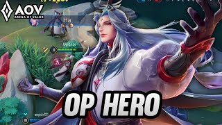 NEW HERO MING SHIYIN GAMEPLAY  OP HERO  ARENA OF VALOR [upl. by Philcox]