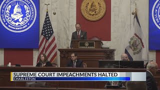 WV Supreme Court Impeachments Halted [upl. by Ennovyhs]