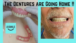 Denture delivery visit [upl. by Alexia]