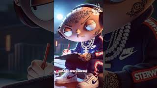 Asking Ai to turn Stewie Griffin into a rapper ai aiart dalle3 bing trending stewiegriffin [upl. by Mota]